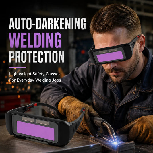 😎🛡️ Industrial Safety Welding Glasses – Anti-Glare, Impact-Resistant Protective Eyewear for Welders