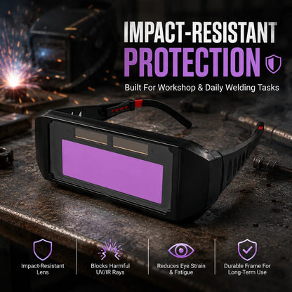 😎🛡️ Industrial Safety Welding Glasses – Anti-Glare, Impact-Resistant Protective Eyewear for Welders