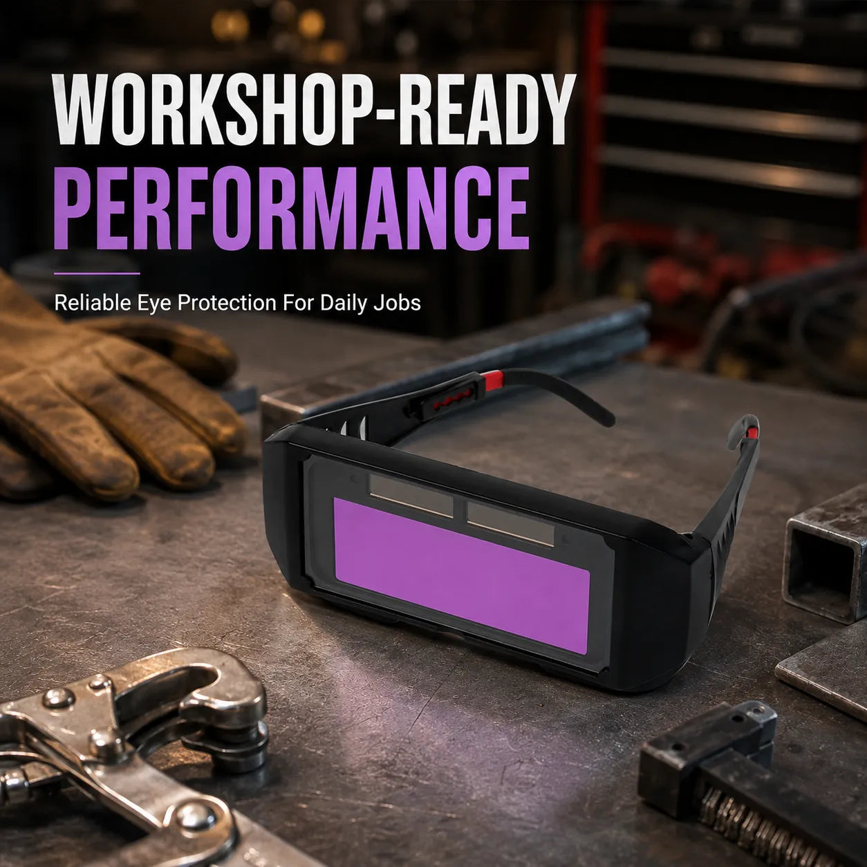 😎🛡️ Industrial Safety Welding Glasses – Anti-Glare, Impact-Resistant Protective Eyewear for Welders