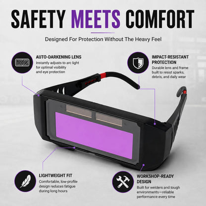 😎🛡️ Industrial Safety Welding Glasses – Anti-Glare, Impact-Resistant Protective Eyewear for Welders