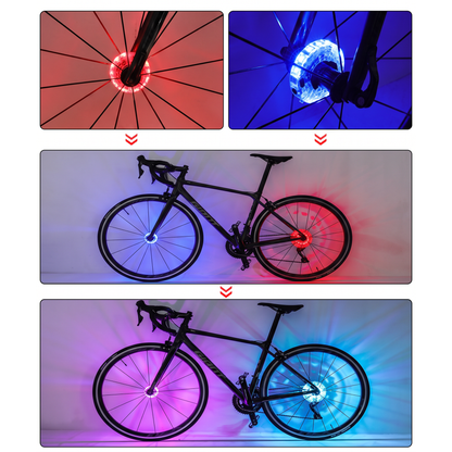 🚲LED bicycle drum lights