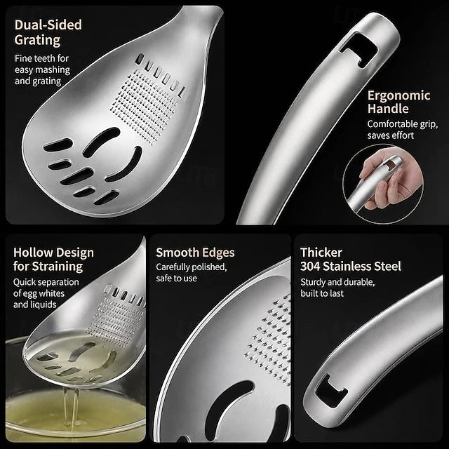 🍳Stainless Steel 5-in-1 Multifunctional Kitchen Spoon