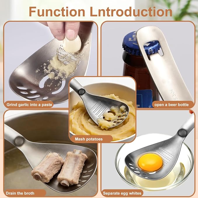 🍳Stainless Steel 5-in-1 Multifunctional Kitchen Spoon