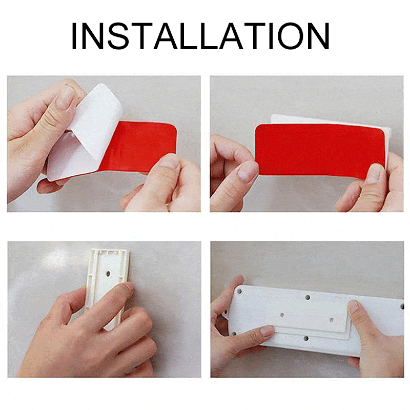 🔌 Adhesive Punch-free Socket Holder