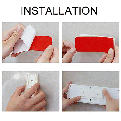 🔌 Adhesive Punch-free Socket Holder