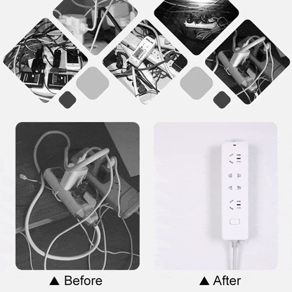 🔌 Adhesive Punch-free Socket Holder