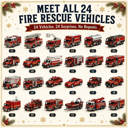 Build the Fleet Collection 24-Day Vehicle Advent Calendar Series