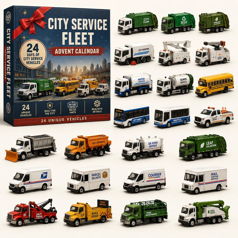 Build the Fleet Collection 24-Day Vehicle Advent Calendar Series