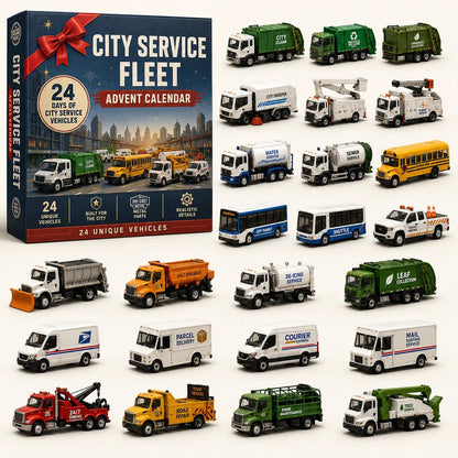 Build the Fleet Collection 24-Day Vehicle Advent Calendar Series