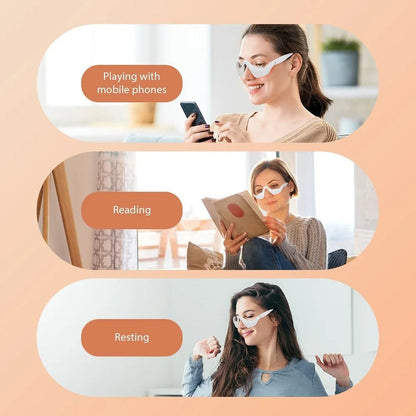 Eye Massager With Red Light For Under Eye Swelling And Fine Lines