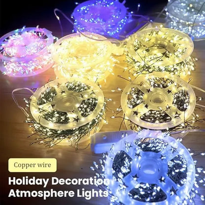 LED Copper Wire Firecracker Light String