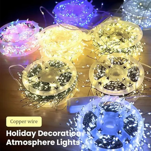 LED Copper Wire Firecracker Light String