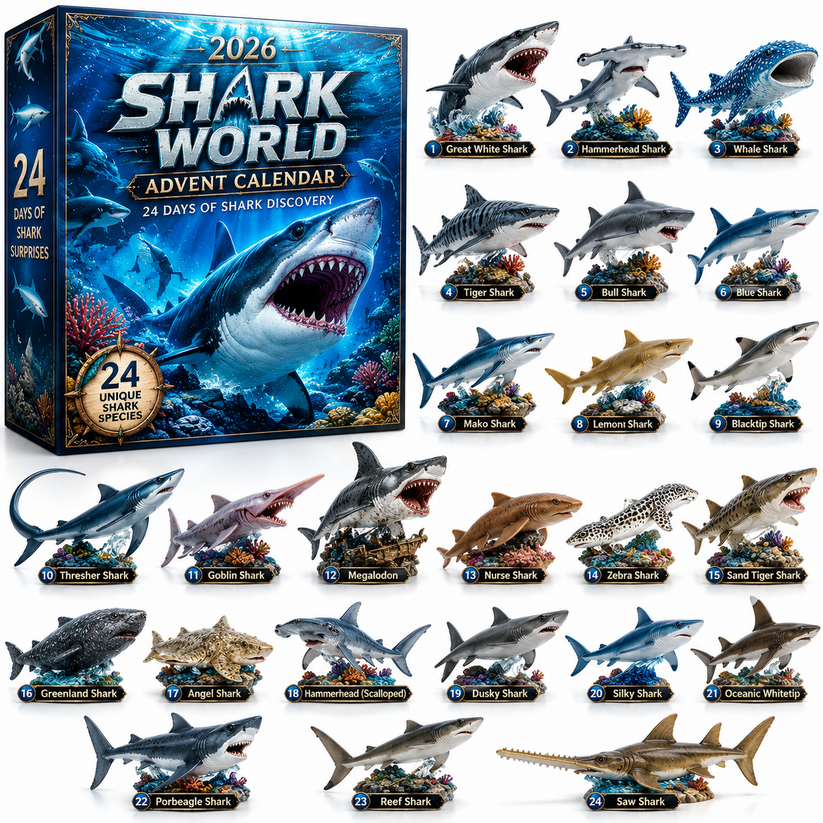 🦈 2026 Shark World Advent Calendar