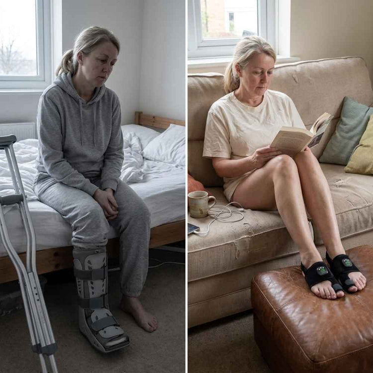 EMS Bunion Corrector, Electric Foot Massager for Hallux Valgus Relief