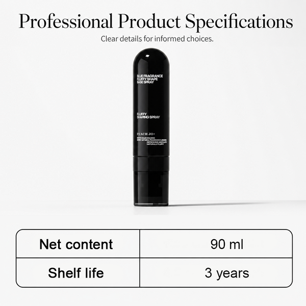 90ml Fluffy Hair Shaping Spray, Long‑Lasting Volumizing Mist