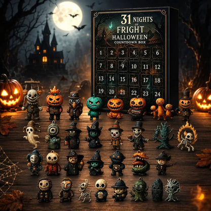 2026 Halloween Countdown Advent Calendar, 15-Day or 31-Day “Nights of Fright”