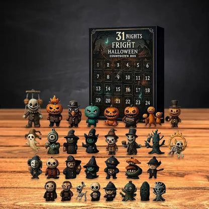 2026 Halloween Countdown Advent Calendar, 15-Day or 31-Day “Nights of Fright”