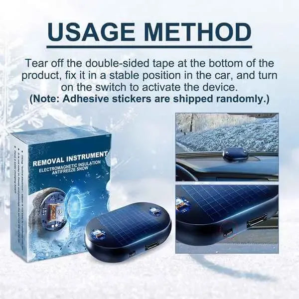 ❄️Car Interference Antifreeze Instrument-Quick Defrosting Portable Anti-Freeze Tool🚗