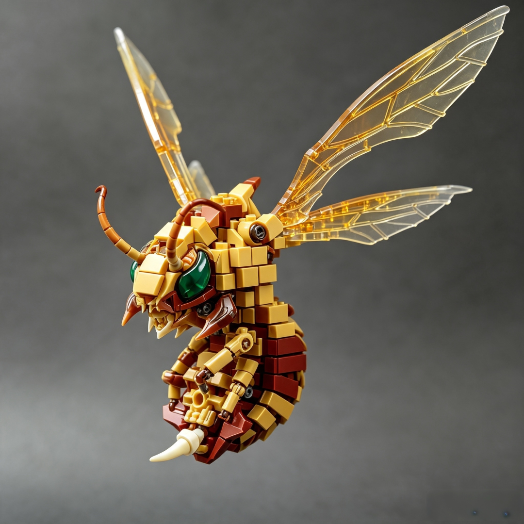 Golden Edge –Flying Reconnaissance Skull Abdominal Hornet