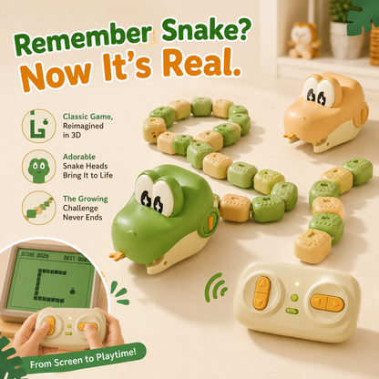 🐍Remote Control Real-Life Growing Snake Game Toy for Kids