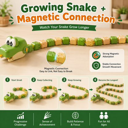 🐍Remote Control Real-Life Growing Snake Game Toy for Kids