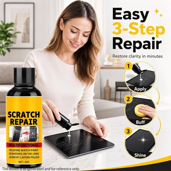 Multifunctional Scratch Repair Polish – Works on All Car Colors
