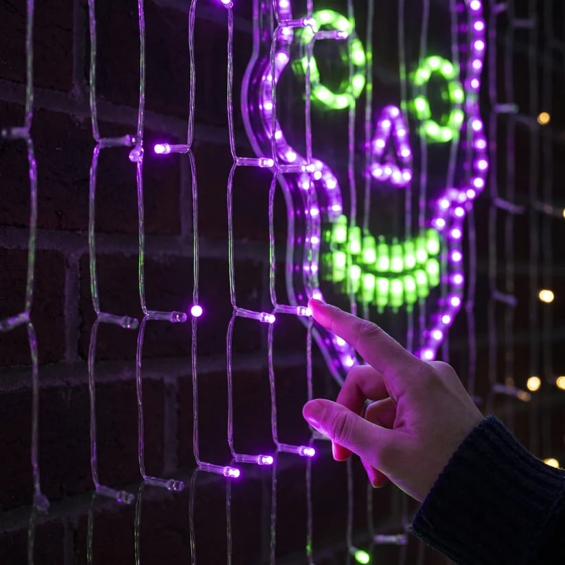 🎄Christmas LED House Net & Smart Outdoor Wall Curtain Light