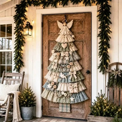 🎄 CHRISTMAS DOOR FAVORITE| DIY Christmas Tree Door Hanging Kit
