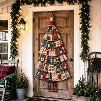 🎄 CHRISTMAS DOOR FAVORITE| DIY Christmas Tree Door Hanging Kit