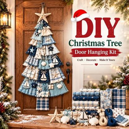 🎄 CHRISTMAS DOOR FAVORITE| DIY Christmas Tree Door Hanging Kit