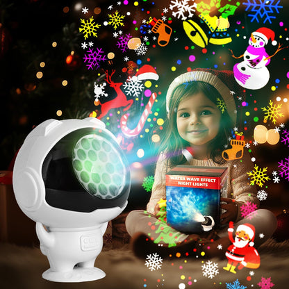 🎄👩‍🚀Astronaut-themed Christmas Projector Lights Indoor/Outdoor