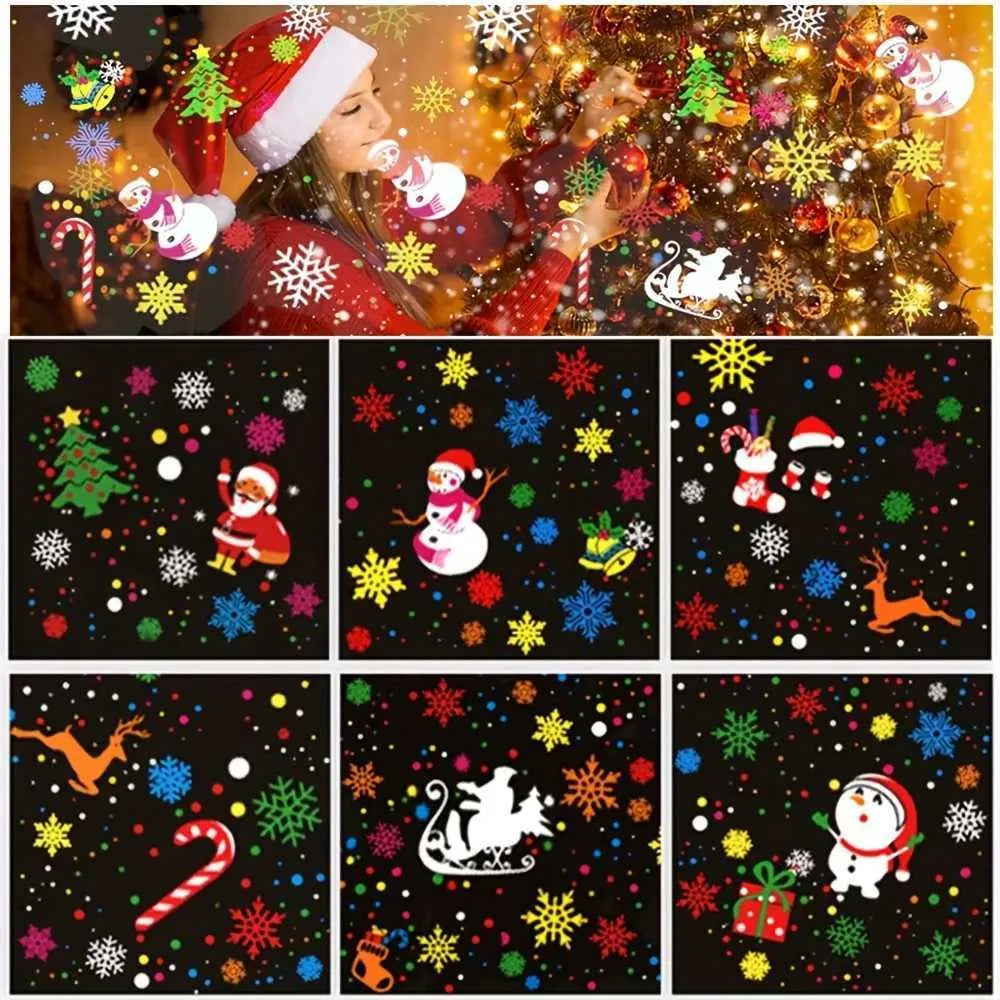 🎄👩‍🚀Astronaut-themed Christmas Projector Lights Indoor/Outdoor