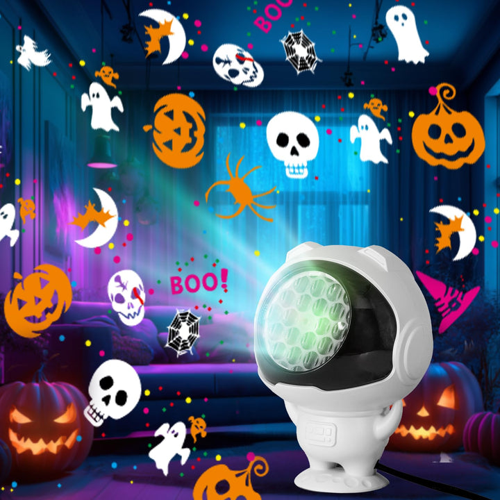 🎄👩‍🚀Astronaut-themed Christmas Projector Lights Indoor/Outdoor
