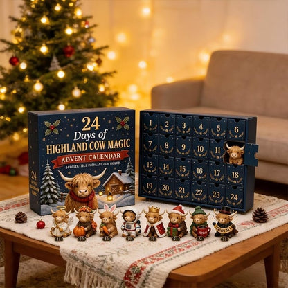 🐮 24 Days of Highland Cow Magic Advent Calendar