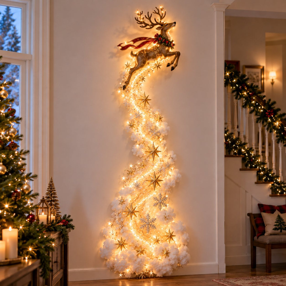 🌲Christmas Magic Trail Wall Light - A Little Christmas Magic, Right on Your Wall