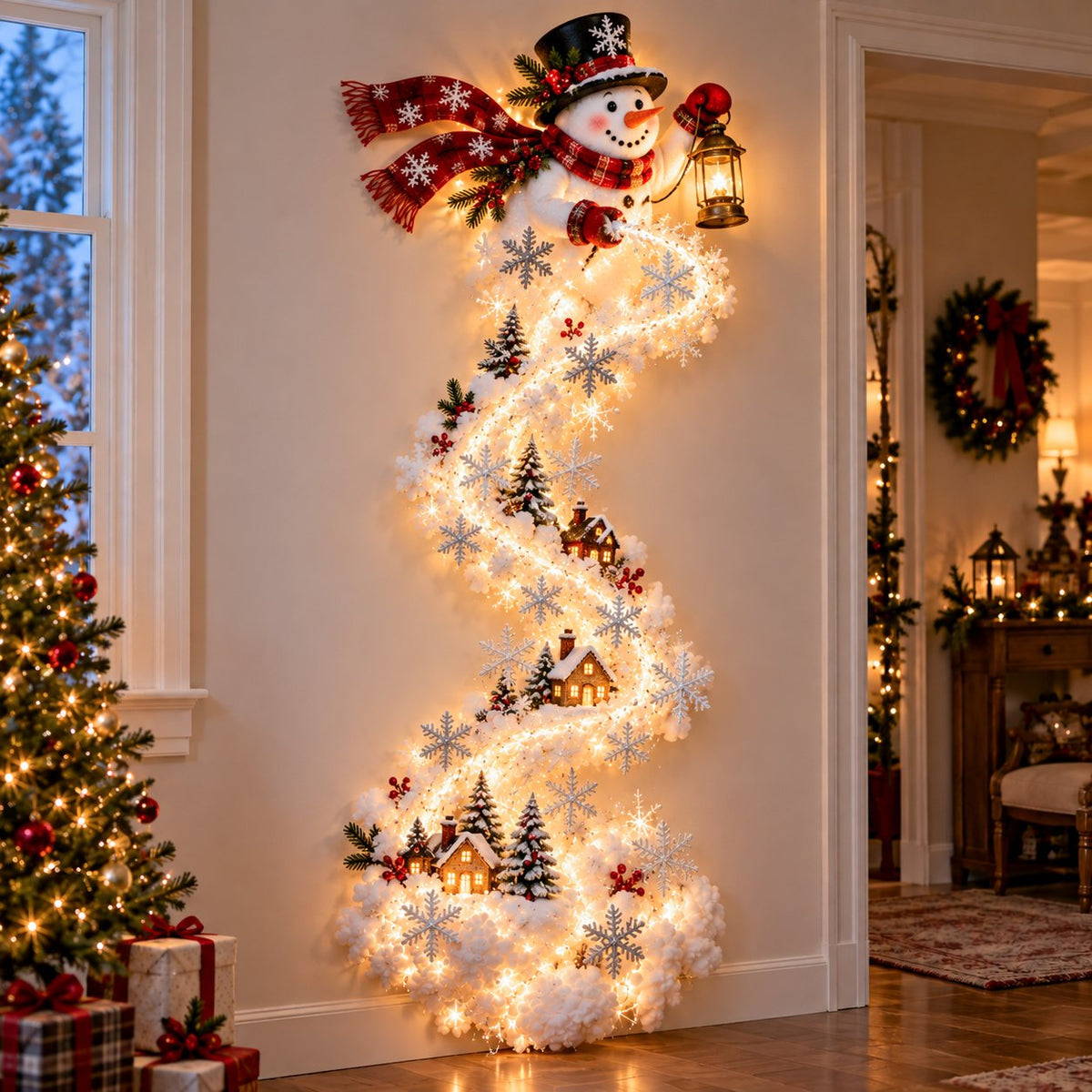 🌲Christmas Magic Trail Wall Light - A Little Christmas Magic, Right on Your Wall
