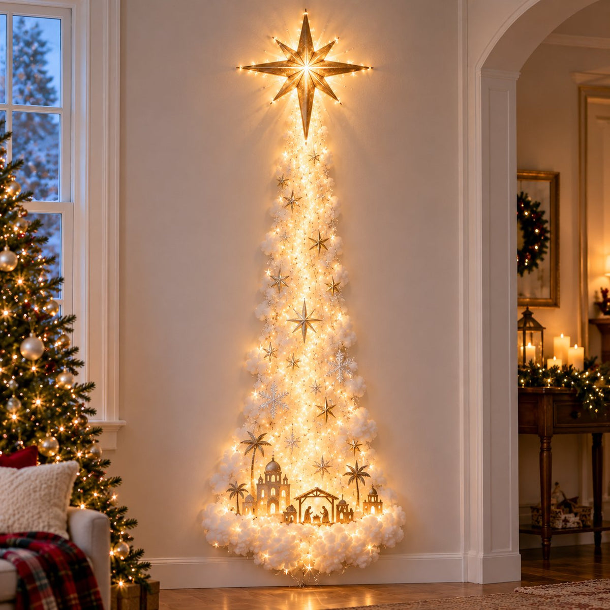 🌲Christmas Magic Trail Wall Light - A Little Christmas Magic, Right on Your Wall