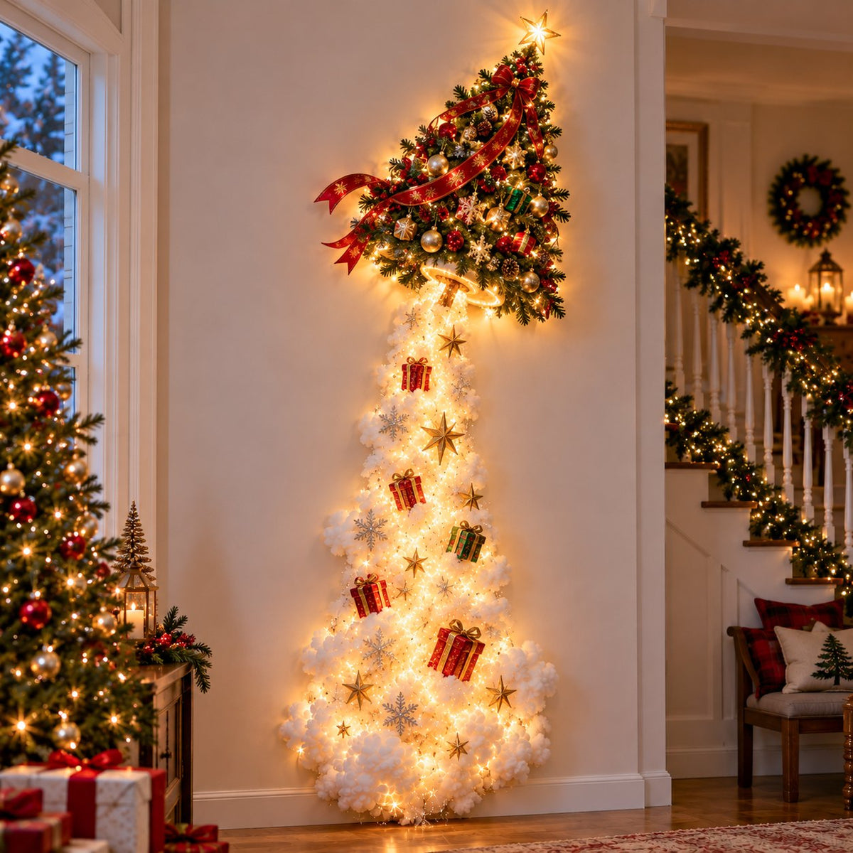 🌲Christmas Magic Trail Wall Light - A Little Christmas Magic, Right on Your Wall