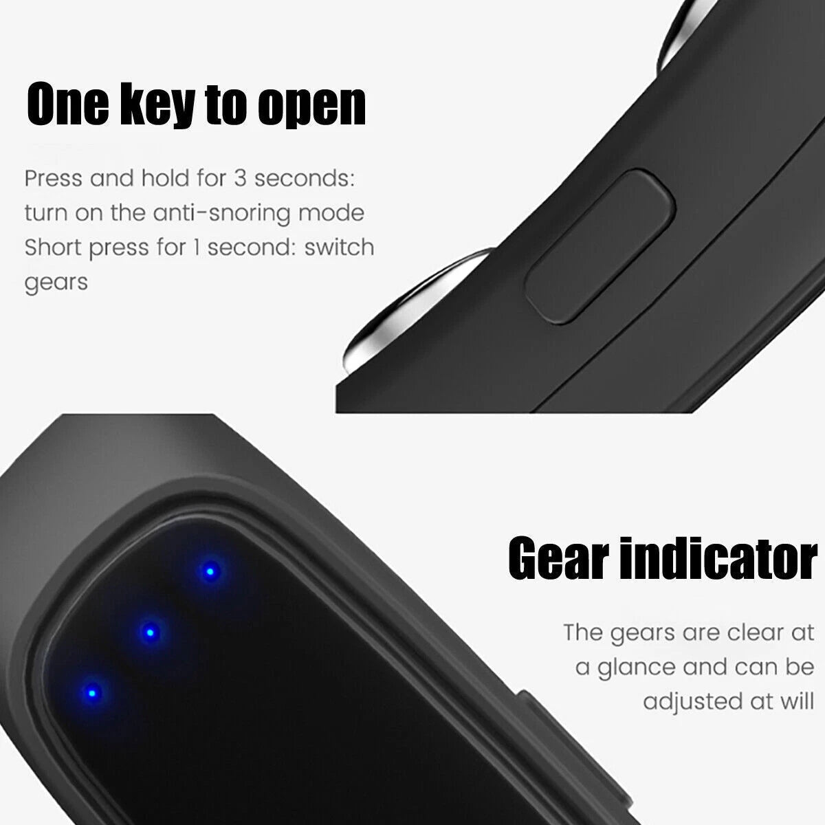 Micro Electric Noise Anti Snoring Device 