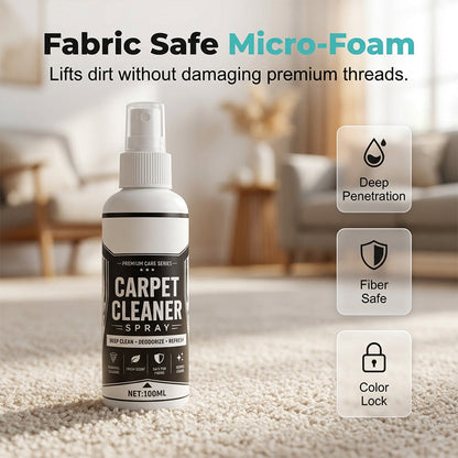 😱 Watch That Stain Disappear!Deep Cleaning Carpet Cleaner Spray