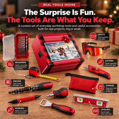 Unique Christmas Surprise Gift Set for Handyman & DIY Enthusiasts