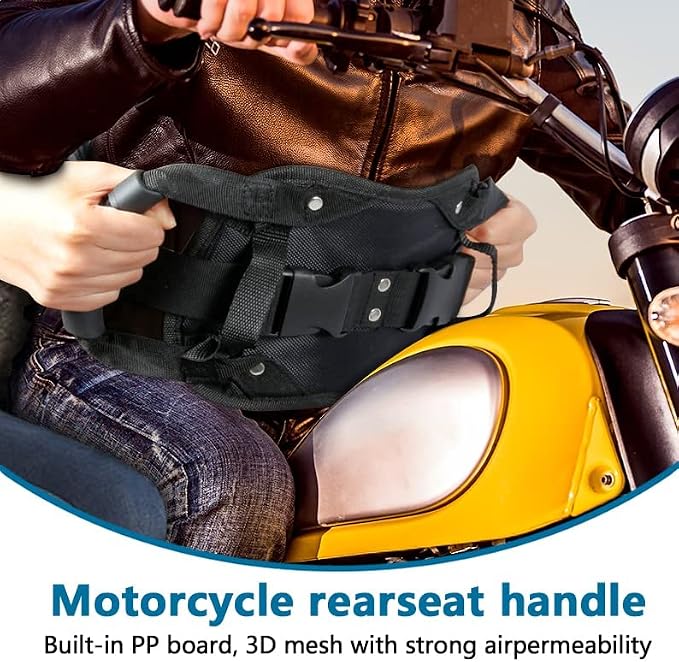 Motorcycle Rear Passenger Seat Grab Handle