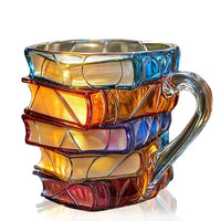 Book-themed mug