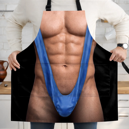 dht™⭐Muscle Man Body Apron🎁Funny Birthday Gift for Husband Grandpa
