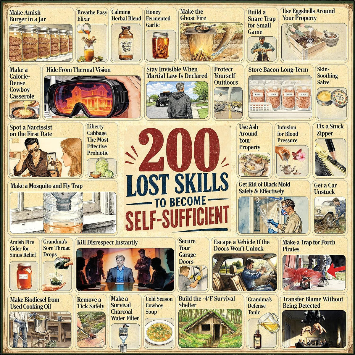 The Lost Skills of Independence: Be Ready for Anything Life Throws at You - Hardcover-Spiral