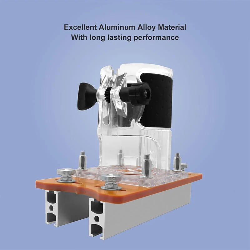 🔧 2-in-1 Wood Slotting Base – Accurate, Compact, Multi-Functional