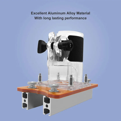 🔧 2-in-1 Wood Slotting Base – Accurate, Compact, Multi-Functional