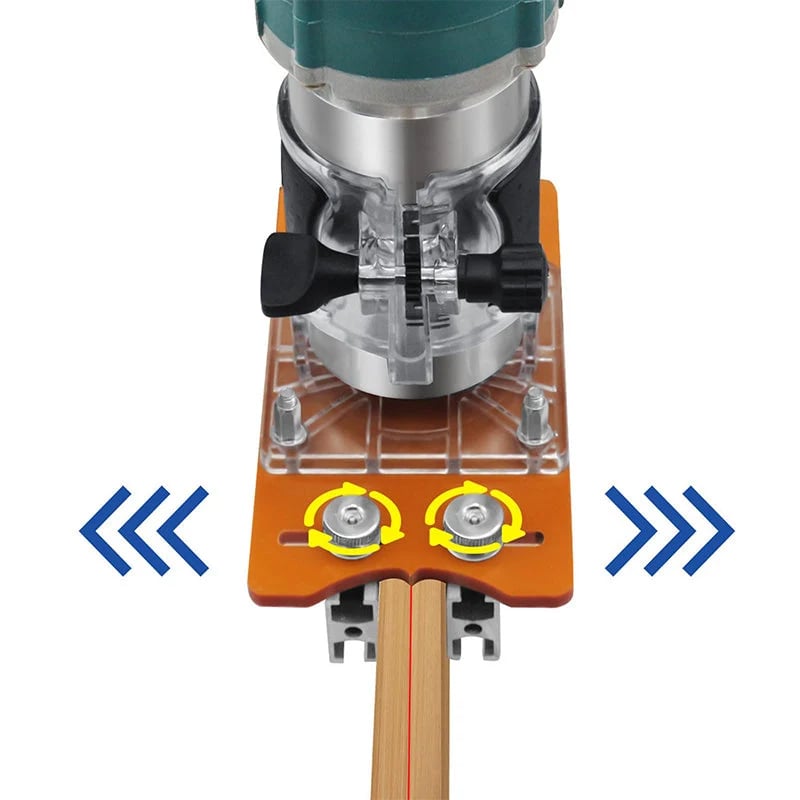 🔧 2-in-1 Wood Slotting Base – Accurate, Compact, Multi-Functional