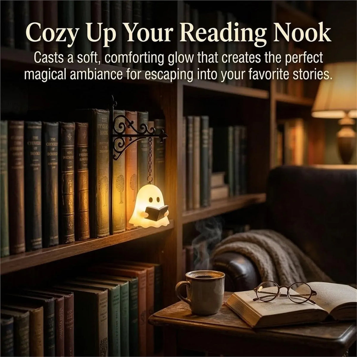 dht™⭐Enchanted Bookshelf Lights – Magical LED Book Nook Decor