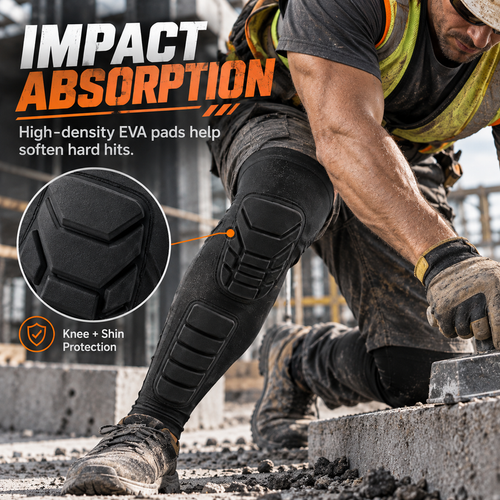 🦵✅Pro Honeycomb Anti-Collision Full-Leg Compression Guard